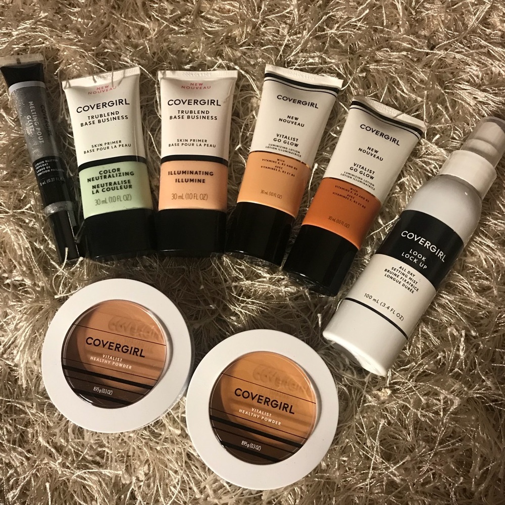 Unopened Covergirl Cosmetics Makeup Lot